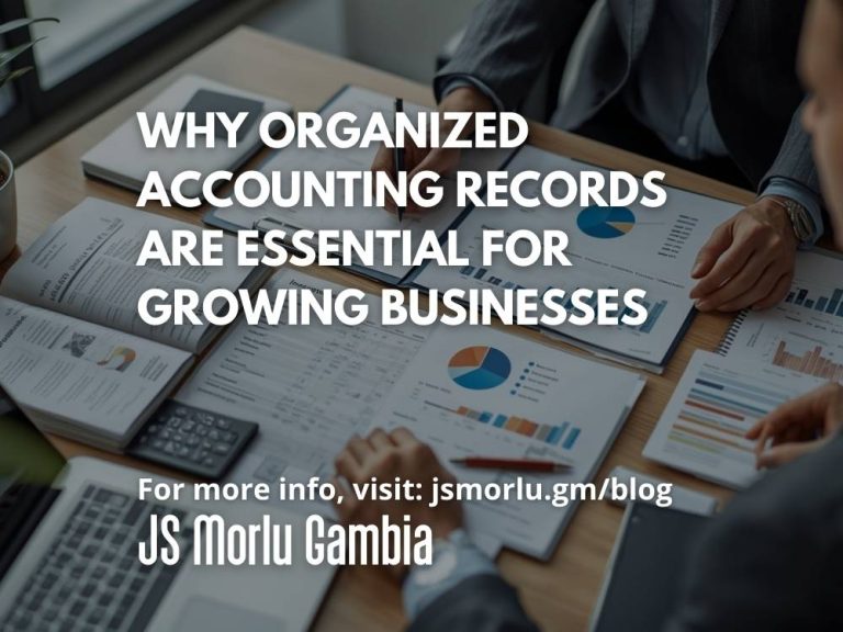 Why Organized Accounting Records Are Essential for Growing Businesses