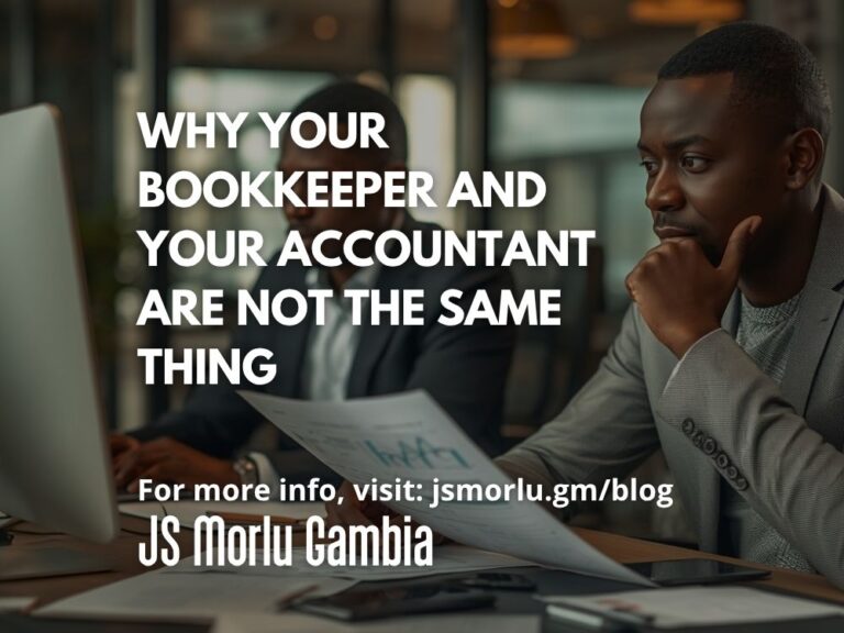 Why Your Bookkeeper and Your Accountant Are Not the Same Thing