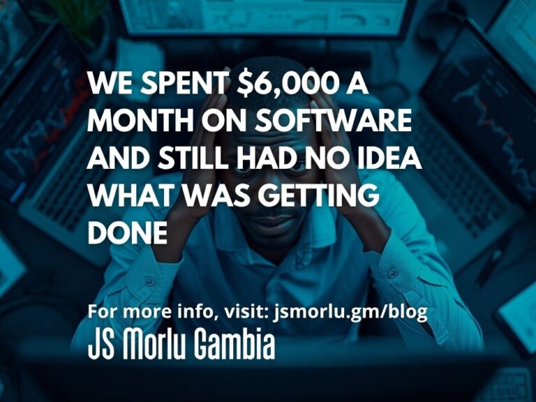 We Spent $6,000 a Month on Software and Still Had No Idea What Was Getting Done