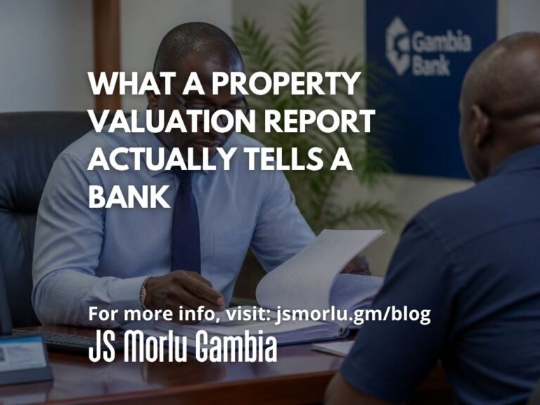 What a Property Valuation Report Actually Tells a Bank