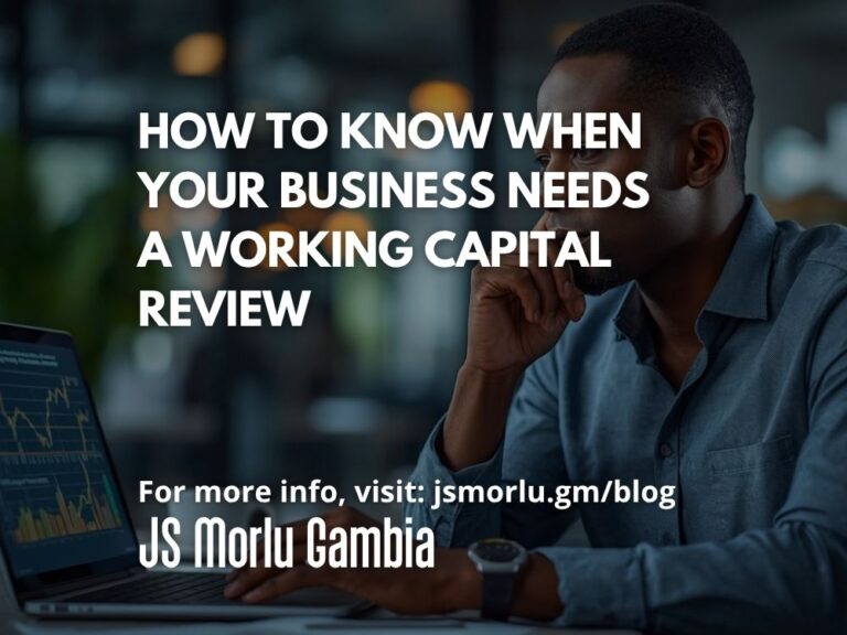How to Know When Your Business Needs a Working Capital Review