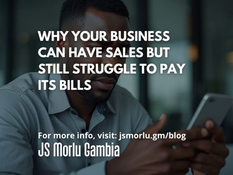 Why Your Business Can Have Sales but Still Struggle to Pay Its Bills