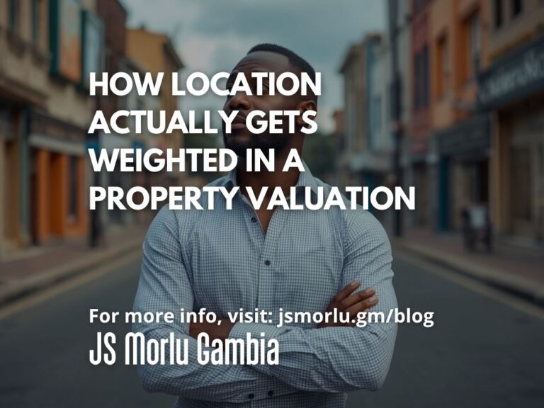 How Location Actually Gets Weighted in a Property Valuation