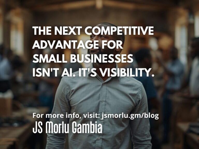 The Next Competitive Advantage for Small Businesses Isn't AI. It's Visibility.