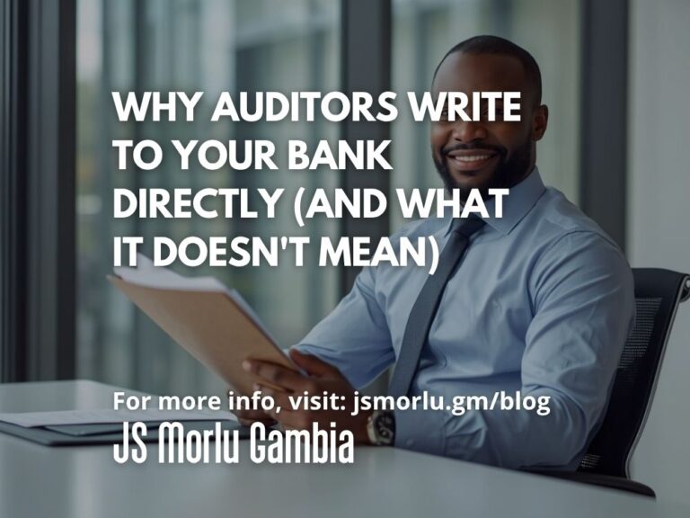 Why Auditors Write to Your Bank Directly (And What It Doesn't Mean)