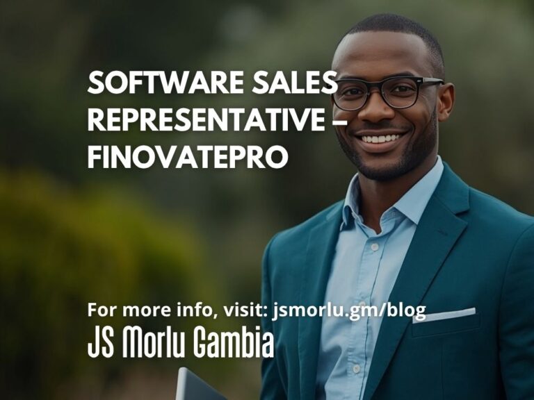 Software Sales Representative – FinovatePro