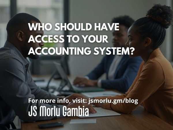 Who Should Have Access to Your Accounting System?