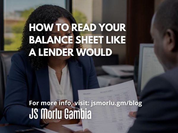 How to Read Your Balance Sheet Like a Lender Would