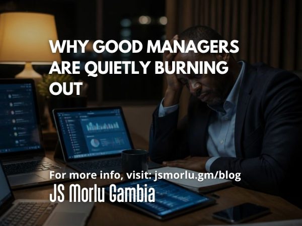 Why Good Managers Are Quietly Burning Out