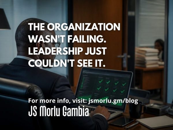 The Organization Wasn't Failing. Leadership Just Couldn't See It.