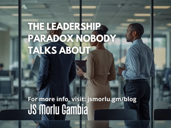 The Leadership Paradox Nobody Talks About