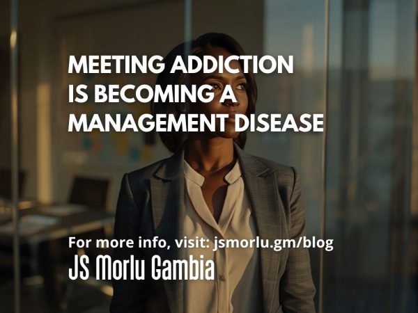 Meeting Addiction Is Becoming a Management Disease