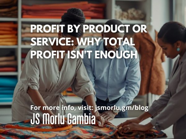 Profit by Product or Service: Why Total Profit Isn't Enough