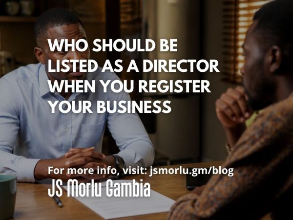 Who Should Be Listed as a Director When You Register Your Business