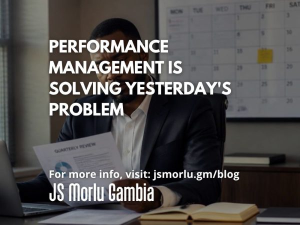 Performance Management Is Solving Yesterday's Problem