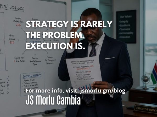 Strategy Is Rarely the Problem. Execution Is.