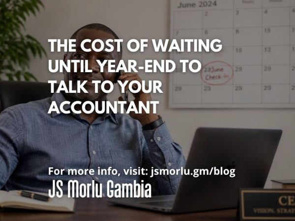 The Cost of Waiting Until Year-End to Talk to Your Accountant